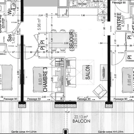 Apartment Courchevel, 4 Pieces, 6 Personnes - Fr-1-575-220 *